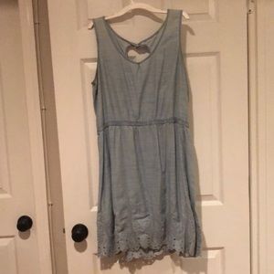 Denim summer dress